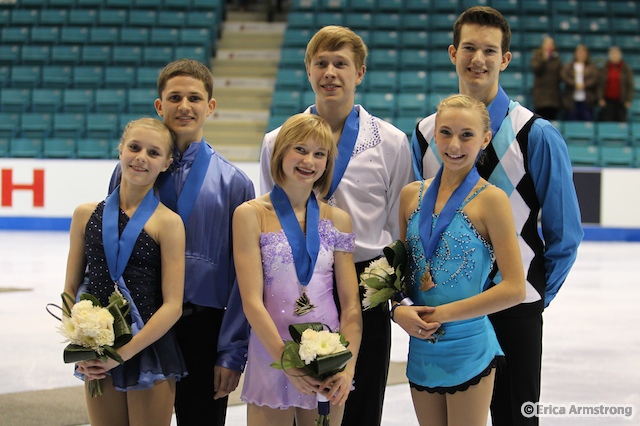 Novice Pair Medalists